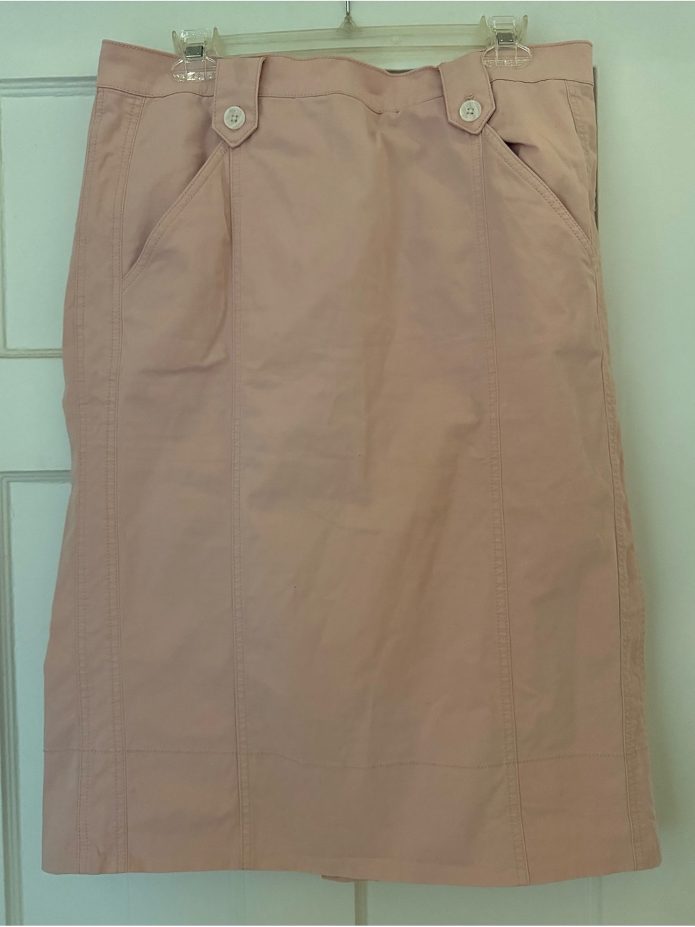 Ann Taylor Soft Blush Pencil Skirt